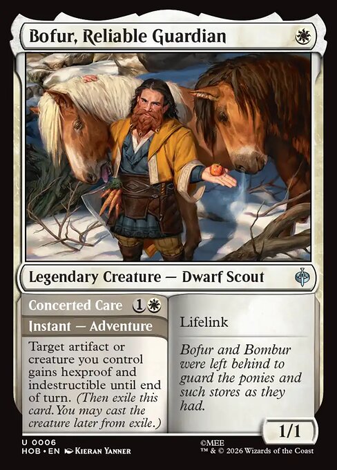 Bofur, Reliable Guardian // Concerted Care 6