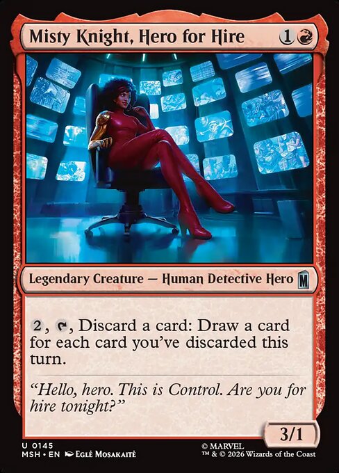 Misty Knight, Hero for Hire 145