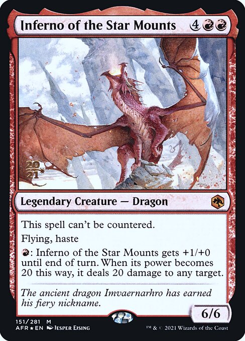 Inferno of the Star Mounts 151s