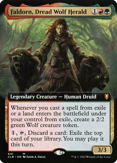 Faldorn, Dread Wolf Herald 641