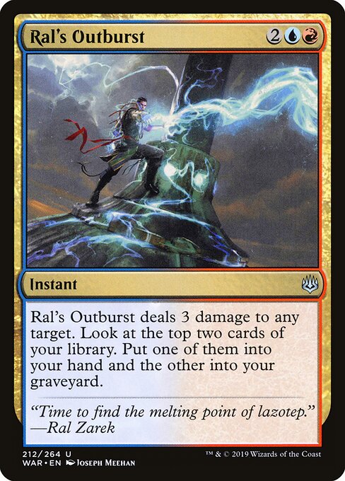 Ral's Outburst 212