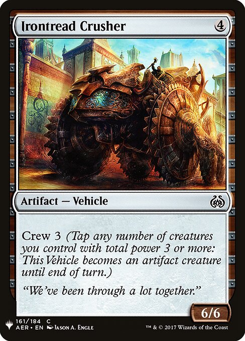 Irontread Crusher AER-161