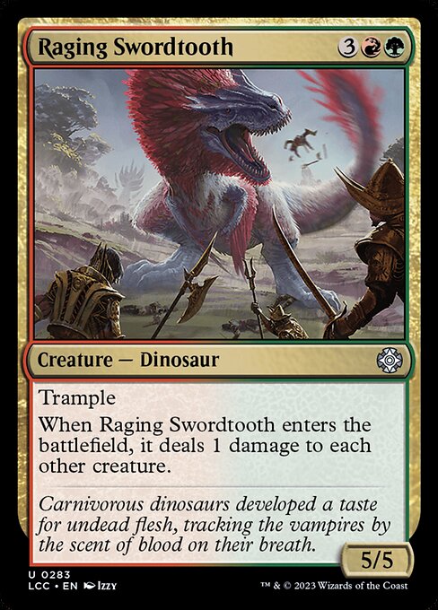Raging Swordtooth 283