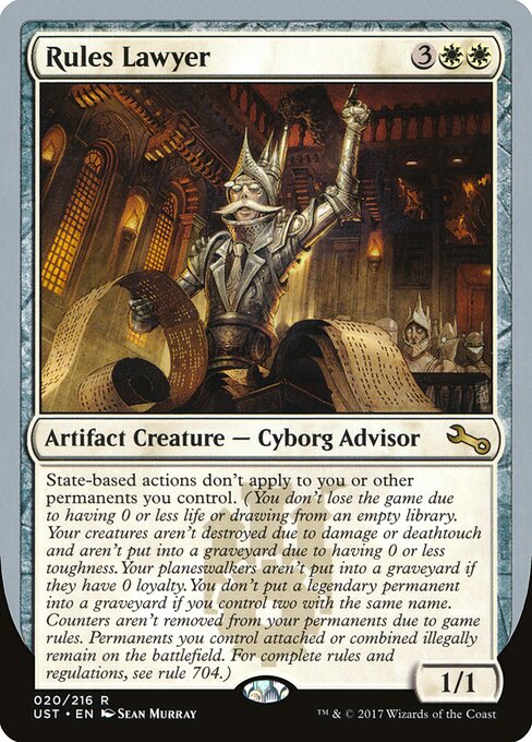 Rules Lawyer 20