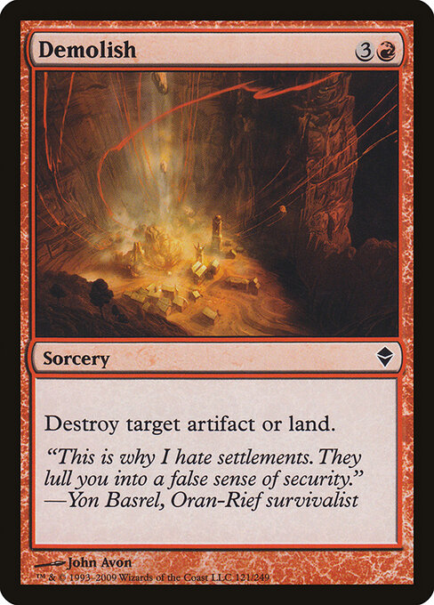 Demolish 121