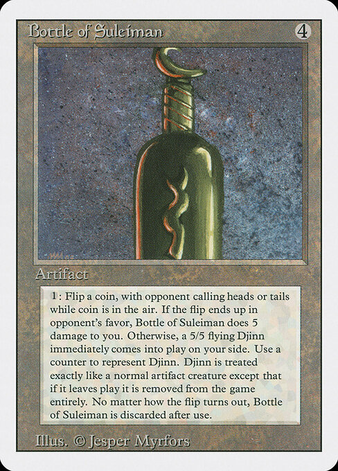 Bottle of Suleiman 237