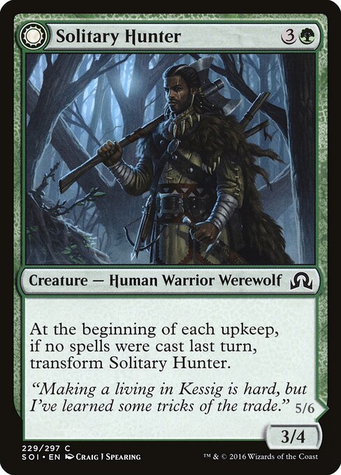 Solitary Hunter // One of the Pack 229