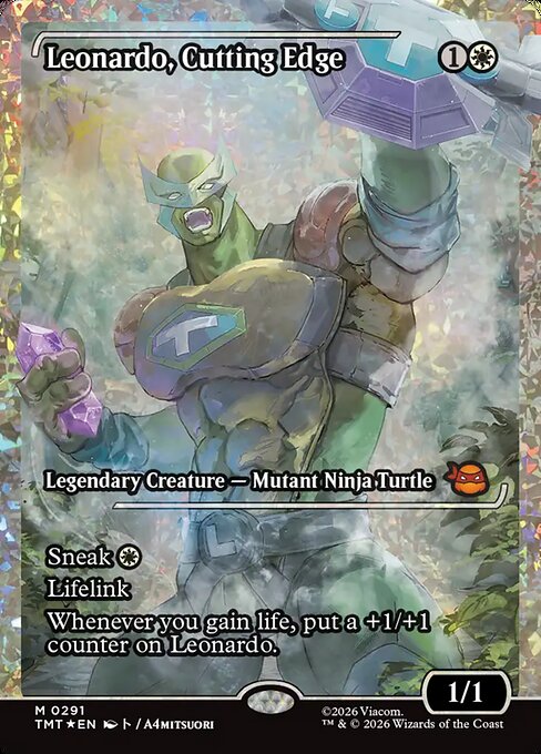 Leonardo, Cutting Edge 291