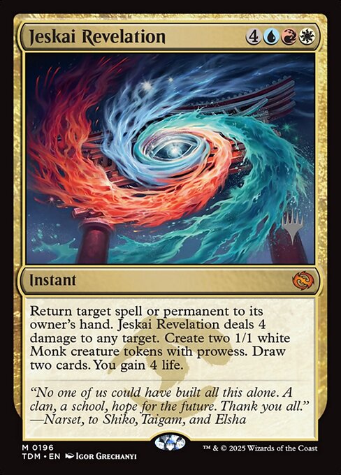 Jeskai Revelation 196p