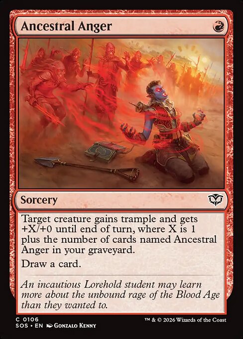 Ancestral Anger 106