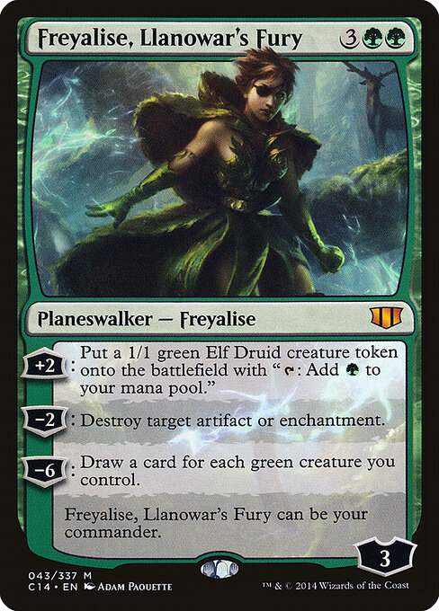 Freyalise, Llanowar's Fury 43