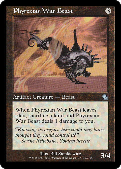 Phyrexian War Beast 162
