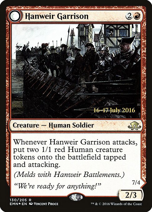 Hanweir Garrison 130s
