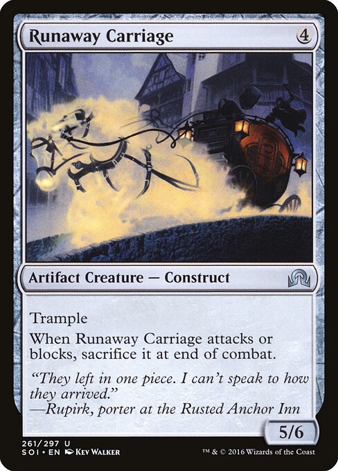 Runaway Carriage 261