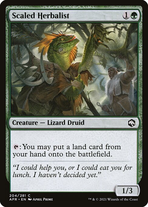 Scaled Herbalist 204