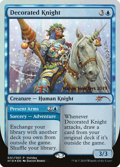 Decorated Knight // Present Arms 19