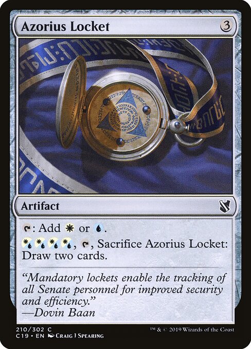 Azorius Locket 210
