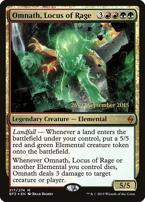 Omnath, Locus of Rage 217s