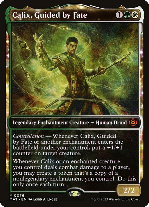 Calix, Guided by Fate 76