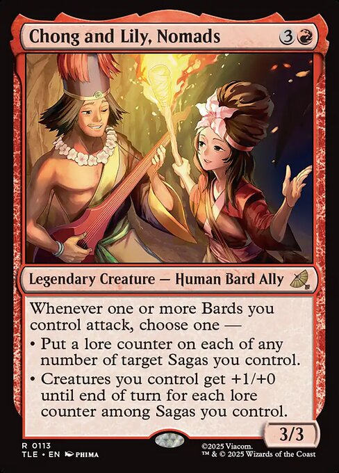 Chong and Lily, Nomads 113
