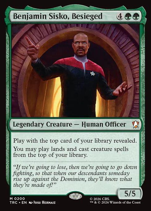 Benjamin Sisko, Besieged 200