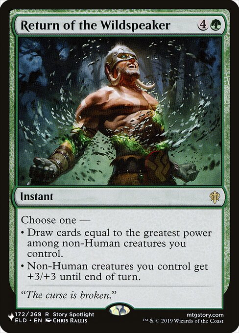Return of the Wildspeaker ELD-172