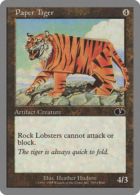 Paper Tiger 78