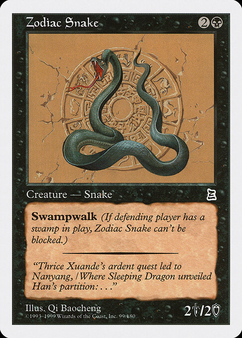 Zodiac Snake 99