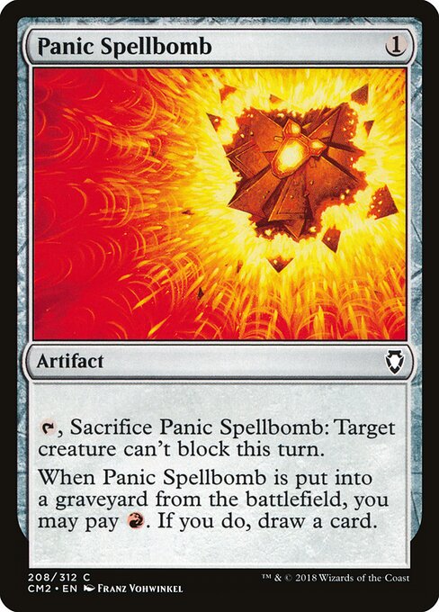 Panic Spellbomb 208
