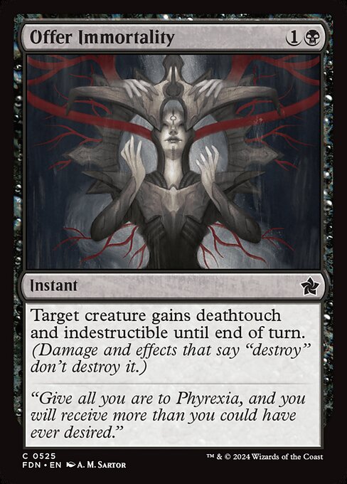 Offer Immortality 525