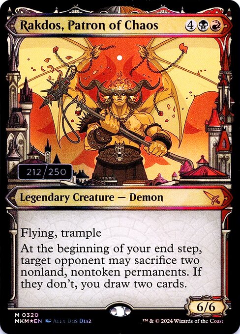 Rakdos, Patron of Chaos 320z