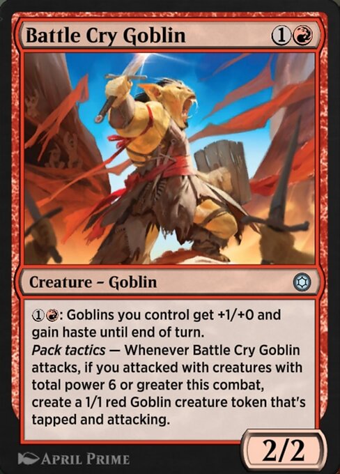 Battle Cry Goblin 175