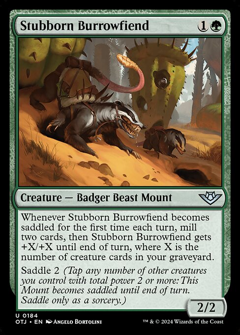Stubborn Burrowfiend 184