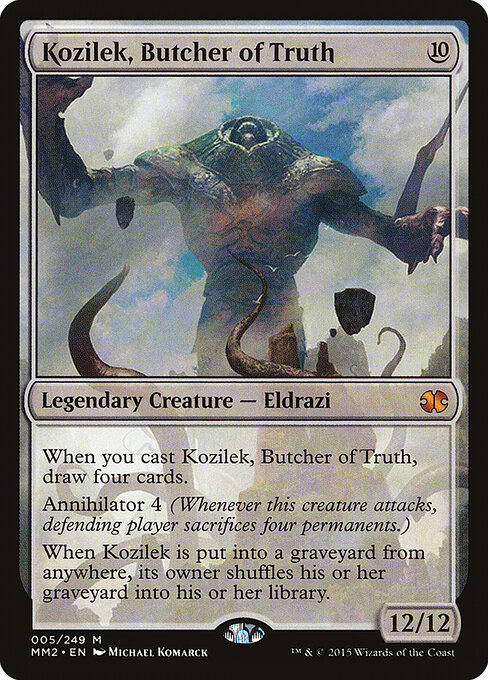 Kozilek, Butcher of Truth 5
