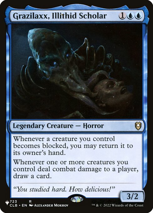 Grazilaxx, Illithid Scholar CLB-723