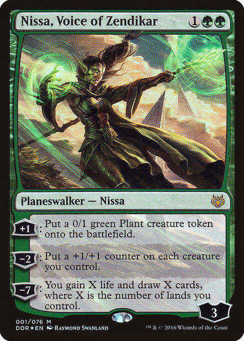 Nissa, Voice of Zendikar 1