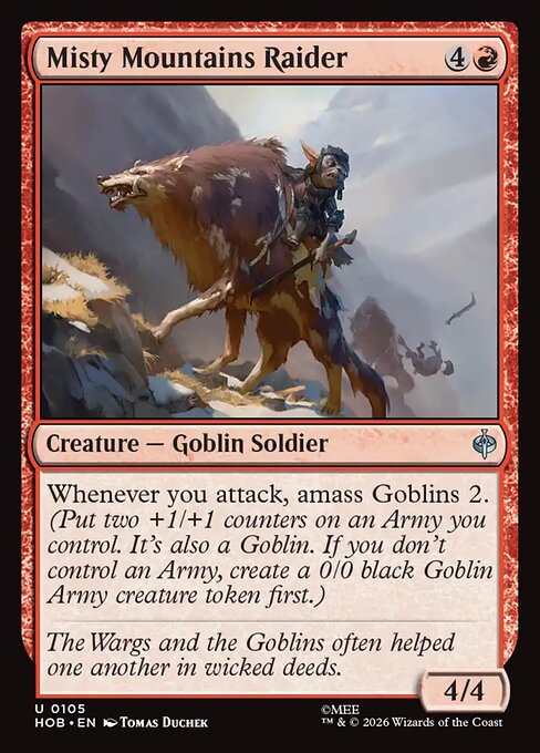Misty Mountains Raider 105