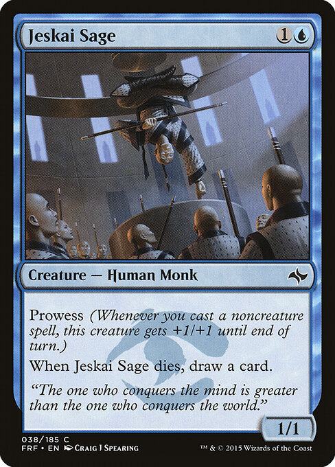 Jeskai Sage 38