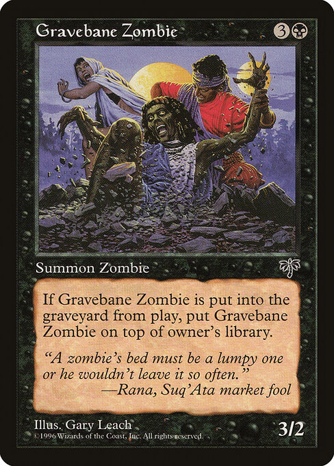 Gravebane Zombie 127