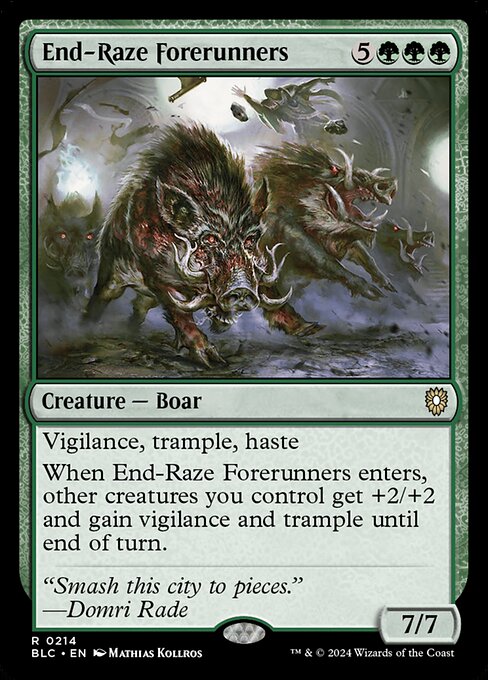 End-Raze Forerunners 214