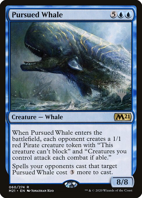 Pursued Whale 60p