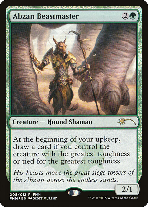 Abzan Beastmaster 5