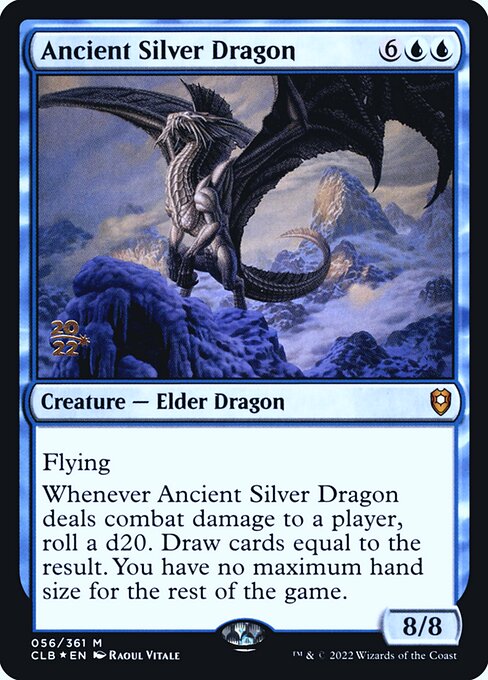 Ancient Silver Dragon 56s