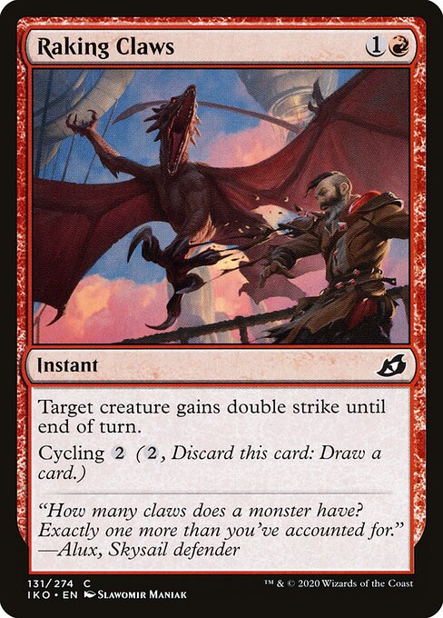 Raking Claws 131