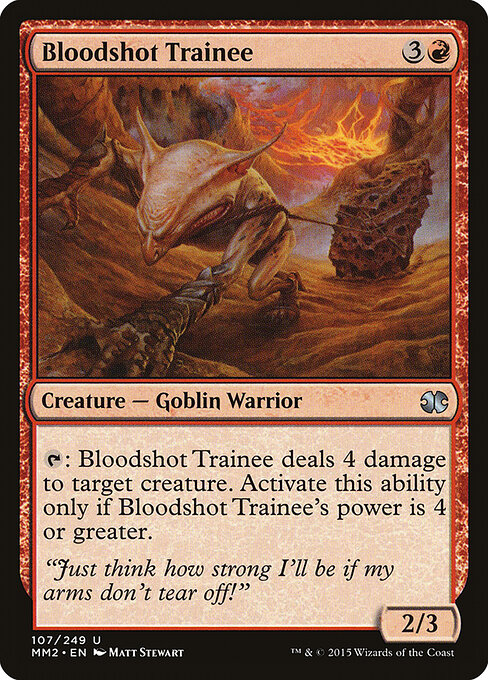 Bloodshot Trainee 107