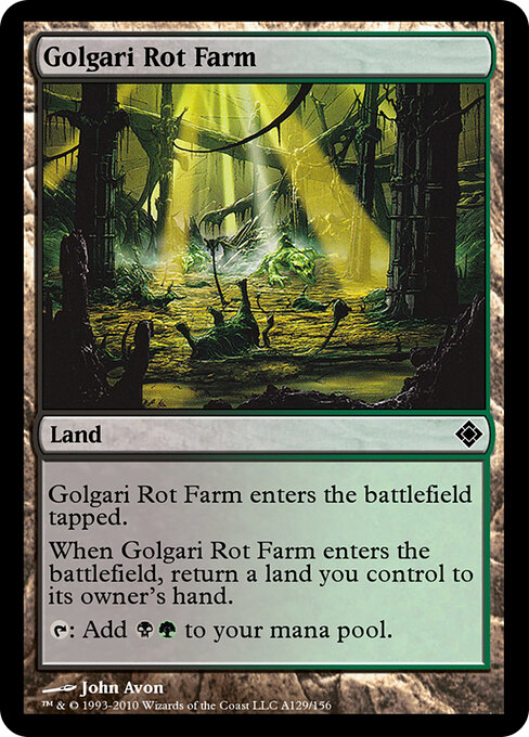 Golgari Rot Farm A129