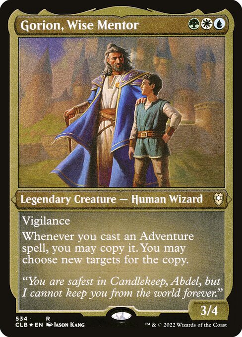 Gorion, Wise Mentor 534