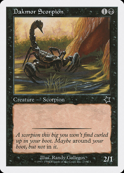 Dakmor Scorpion 73