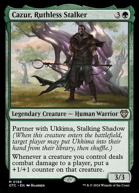 Cazur, Ruthless Stalker 188