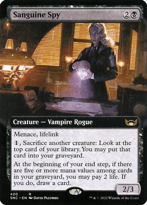 Sanguine Spy 420